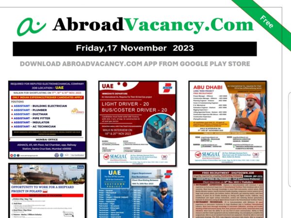 Ducting job vacancy for uae