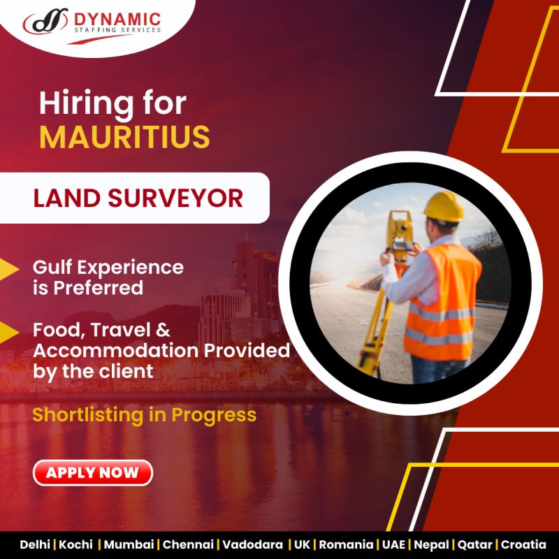 Land surveyor jobs in mauritius
