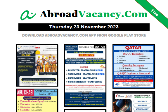 Offshore job abudhabi