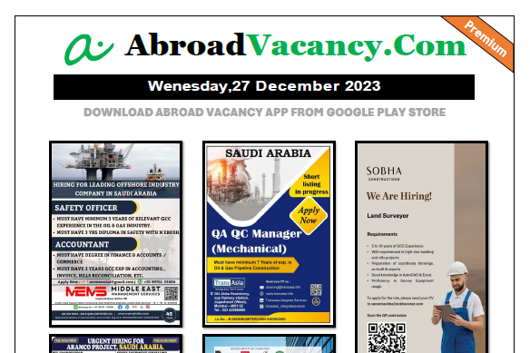 Descon Company Shutdown Job Abu Dhabi UAE