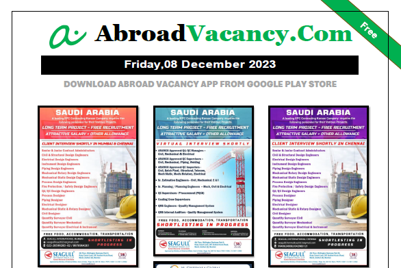 Download today gulf job pdf paper 07 December 2023