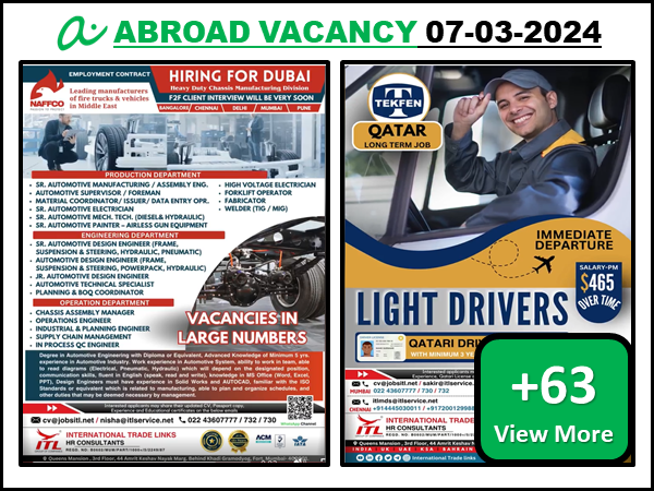 Naffco Company Hiring for Dubai Employment Contract