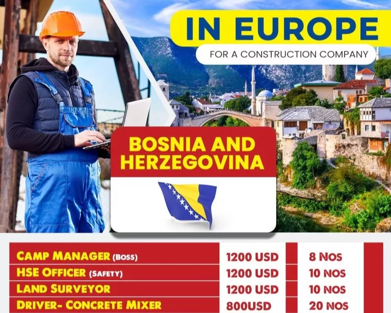 Europe Jobs - Bosnia and Herzegovina
